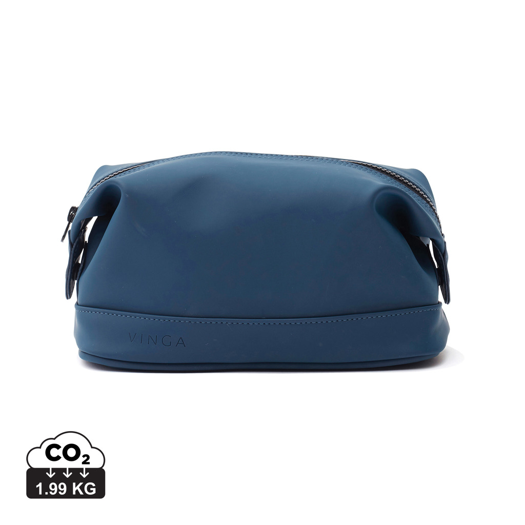 Trousse de toilette publicitaire Baltimore VINGA Bleu marine